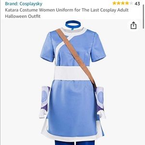 BRAND NEW Avatar Katara Halloween Cosplay Costume
